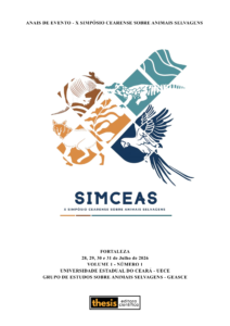 Anais do X Simpósio Cearense sobre Animais Selvagens – X SIMCEAS